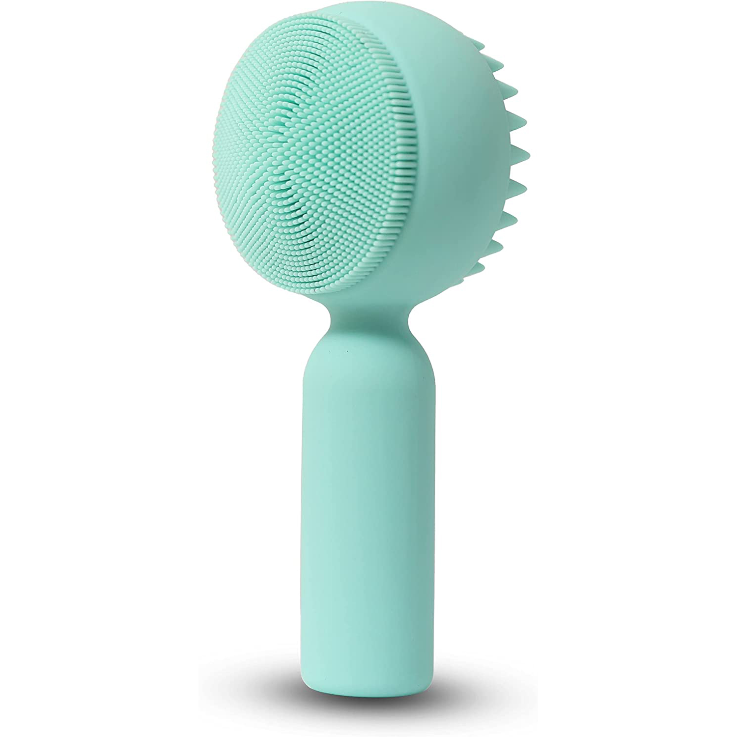 Silicone Facial Scrubber Cleansing Brush Manual Exfoliating Facial Face Cleanser Exfoliator Blackhead Massage Wash Brush
