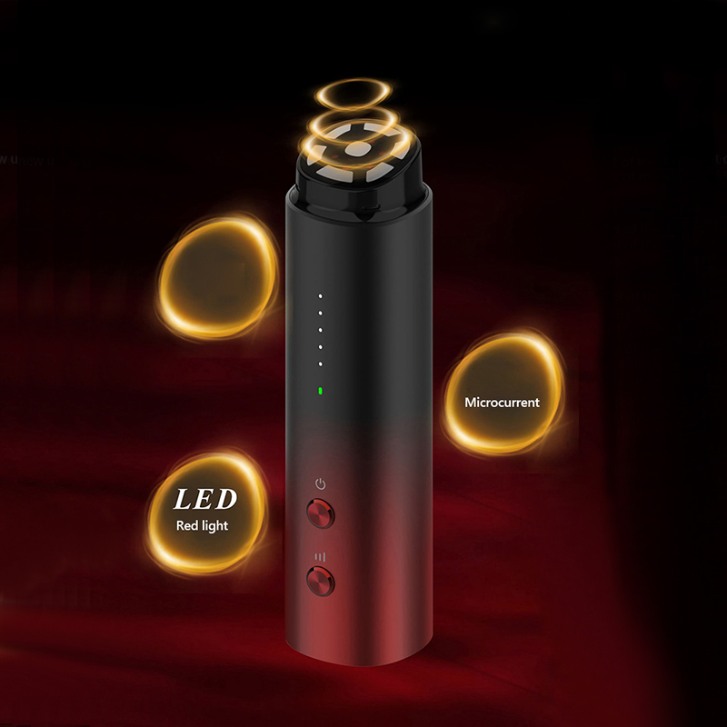 Pakiss Red Light Beauty Device with RF, EMS Microcurrent for Facial Eye Care