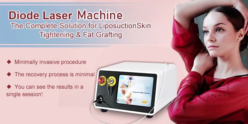 Endolaser 980nm 1470nm Skin Tightening Enfolift Medical Device