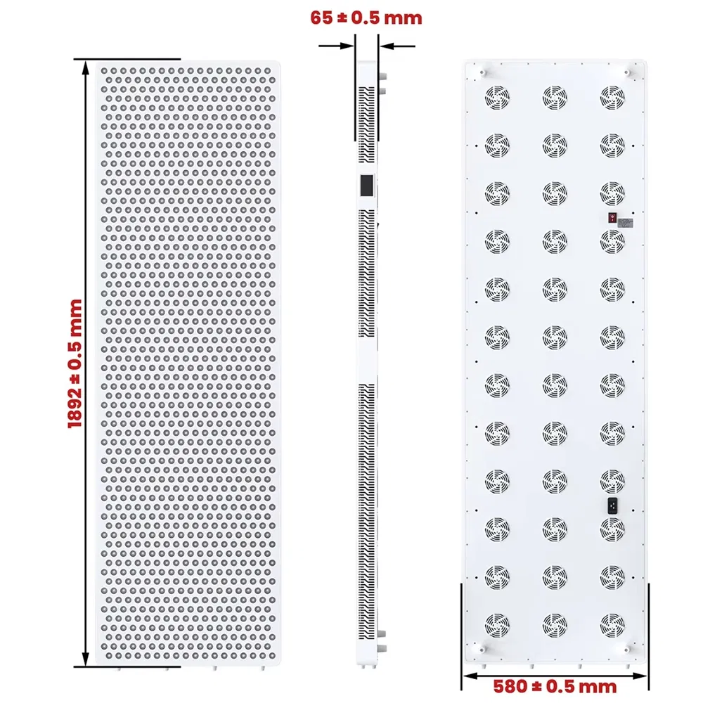 FDA CE Tga Ukca Mdl 8 Wavelength LED Red Light Therapy Panel for Skin Beauty Clinic Gym, Full Body Pain Relief Infrared Lamp Sleep Improve Device Wholesale
