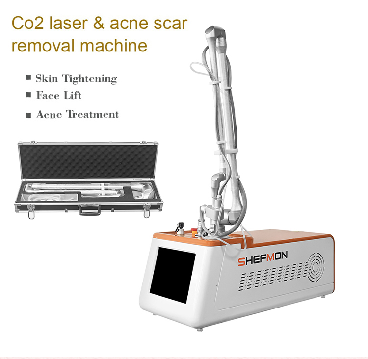2026 Newest Portable Fractional CO2 Laser Anti-Aging, Skin Tightening &amp; 360° Vaginal Rejuvenation Professional Beauty Device with Skin Rejuvenation