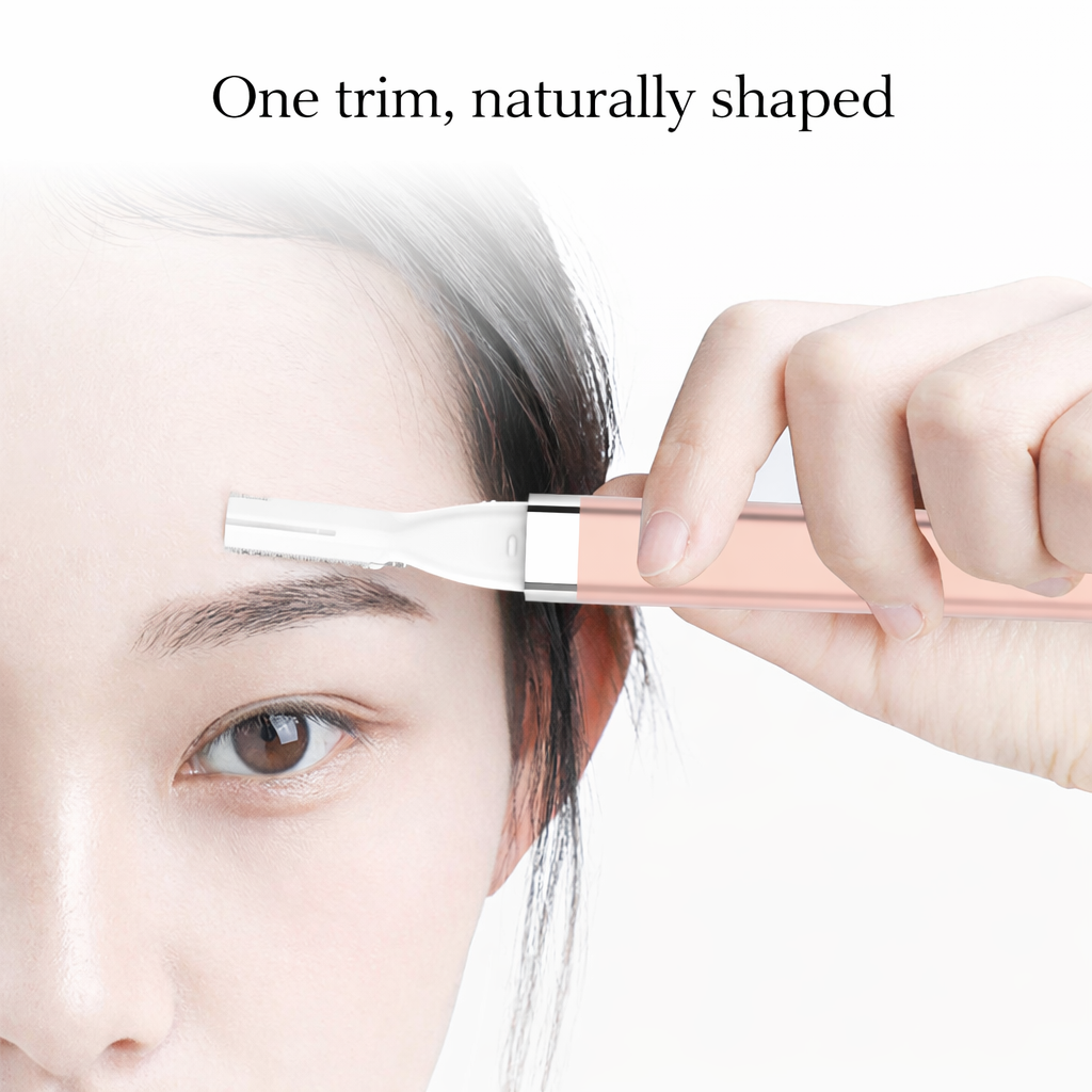 Rechargeable Electric Razor for Women Facial Hair Removal Eyebrow Trimmer for Lady Mini Portable Shaver Tool