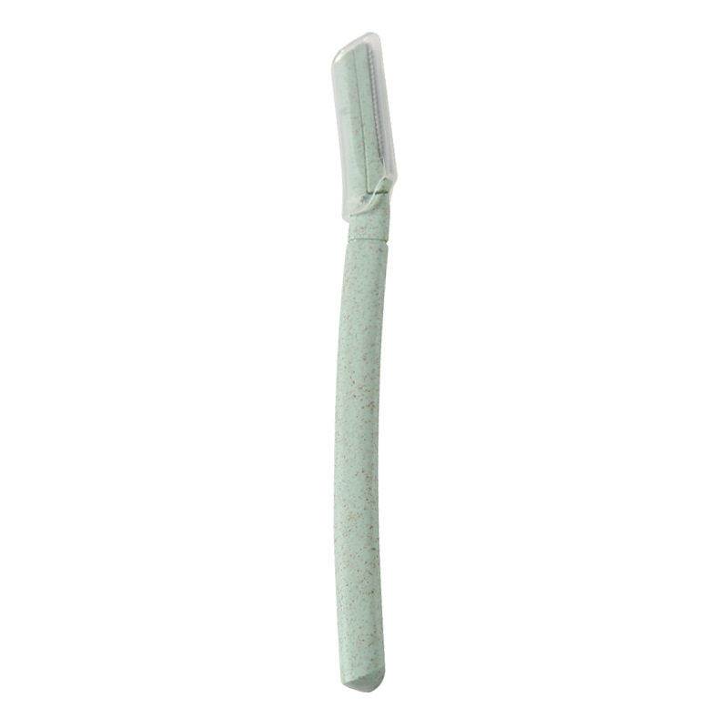 Exfoliation Tool for Face Purple Color Eco- Friendly Eyebrow Razor Trimmer Women Facial Hair Removal Derma Razor Blade