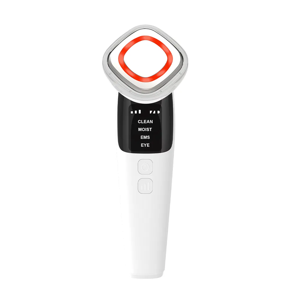 LED Light Magic Facial EMS Skin Care Massager Face Eye Massage Equipment Vibrating Microcurrent Beauty Device
