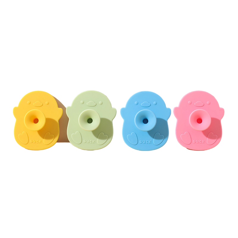 Baby Silicone Head Shampoo Brush Scalp Cleaning Silicone Baby Bath Brush with Effective Massage Design