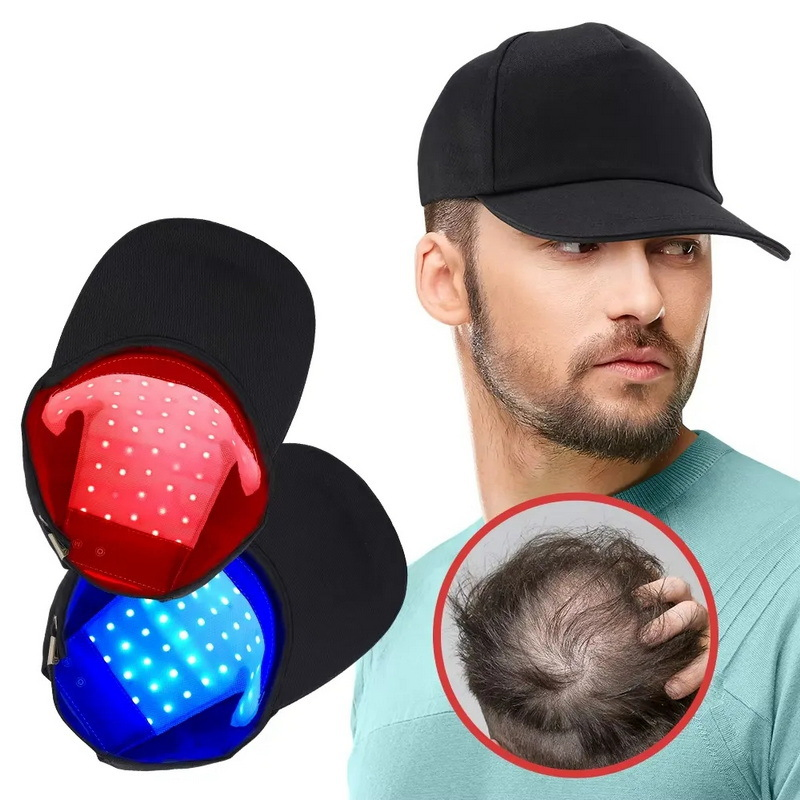 2026 Hot Seller Red &amp; Nir Portable Device LED Therapy Cap Red Light Therapy Cap Red Light Therapy Hat for Hair