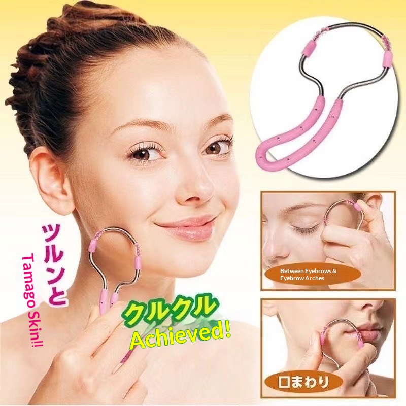 Facial Hair Remover Magic Device for Face Lips Legs with Sweat Removal Tool-Model 10