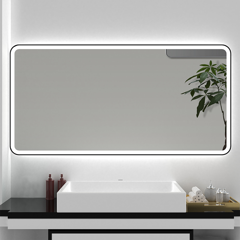 Modern Touch-Sensitive LED Mirror for Flawless Makeup Application