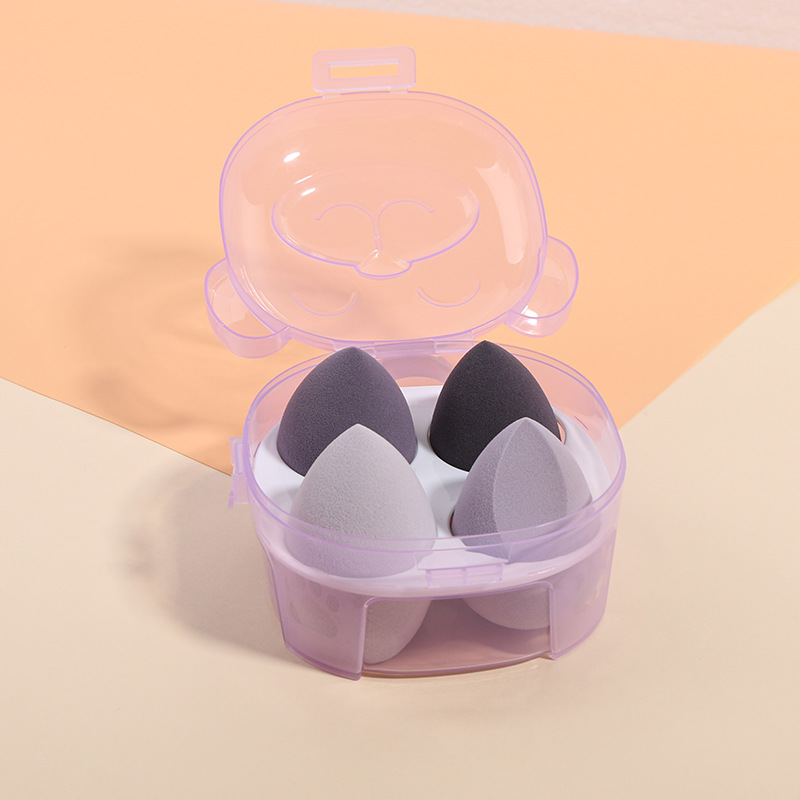 Wholesale Beauty Sponge Makeup Powder Foundation Cosmetic Tools Private Labels Eco-Friendly Face Cleaning Portable