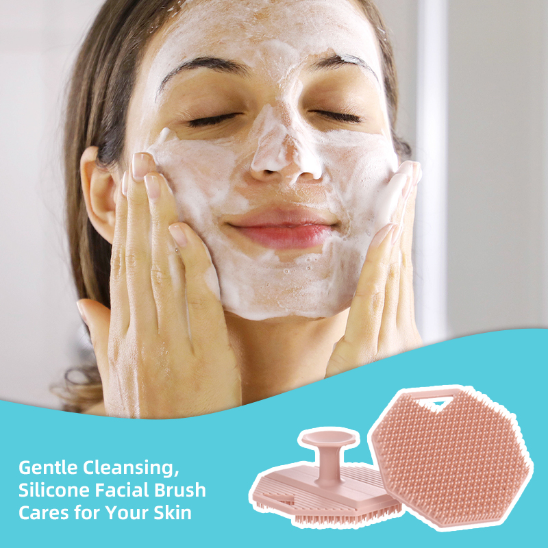 Silicone face scrubber production details 1