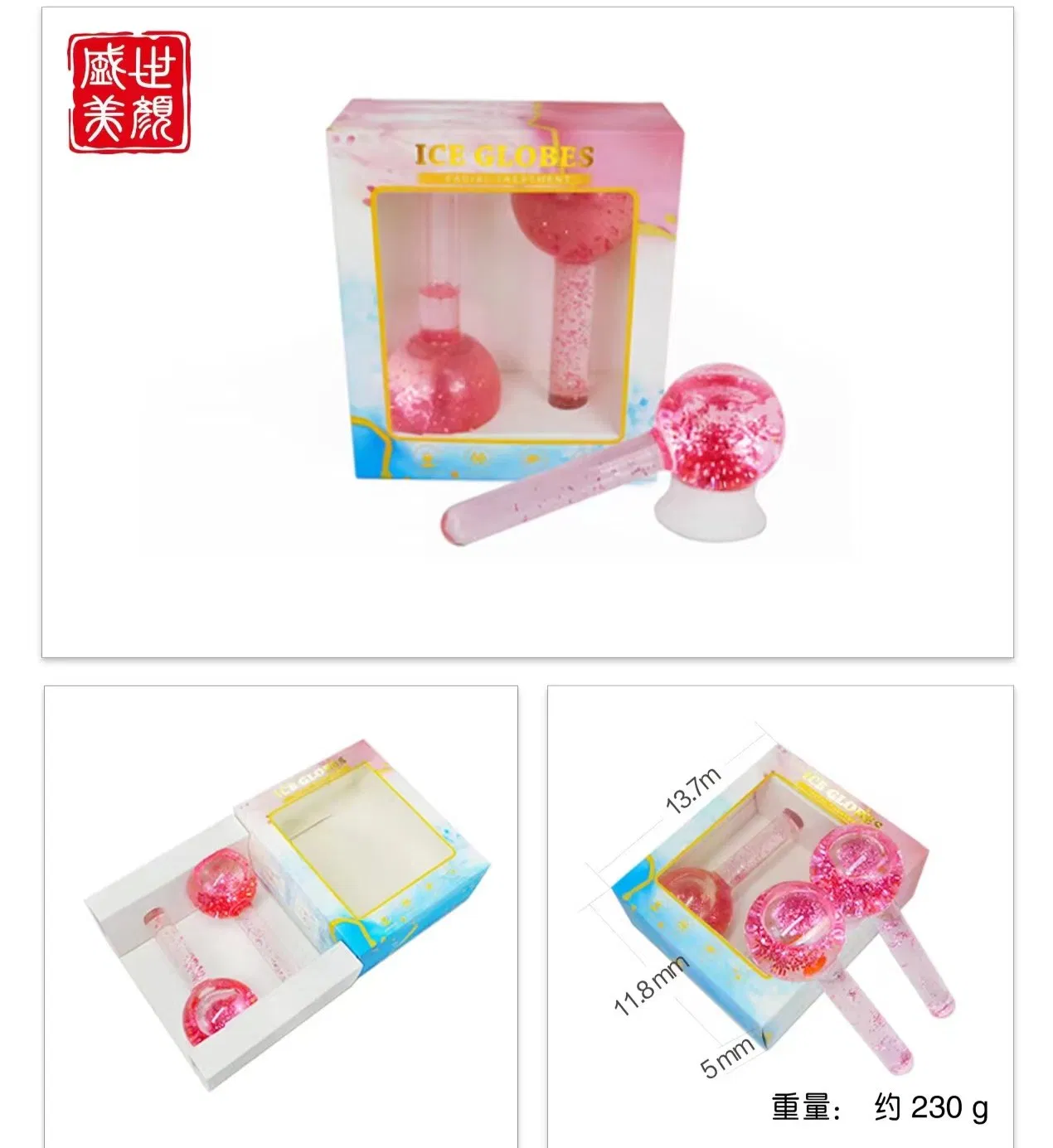 Wholesale Different Facial Roller Face Massage Tools Private Label Facial Ice Globes