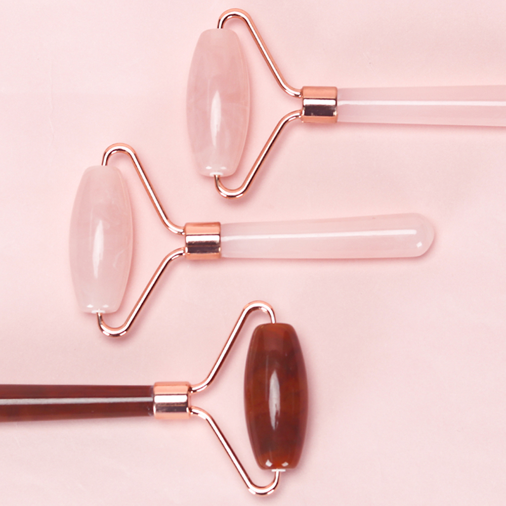 OEM/ODM Resin Jade Roller & Gua Sha Set Custom Facial Beauty Tool for Anti-Wrinkle Skin Care and Face Lifting
