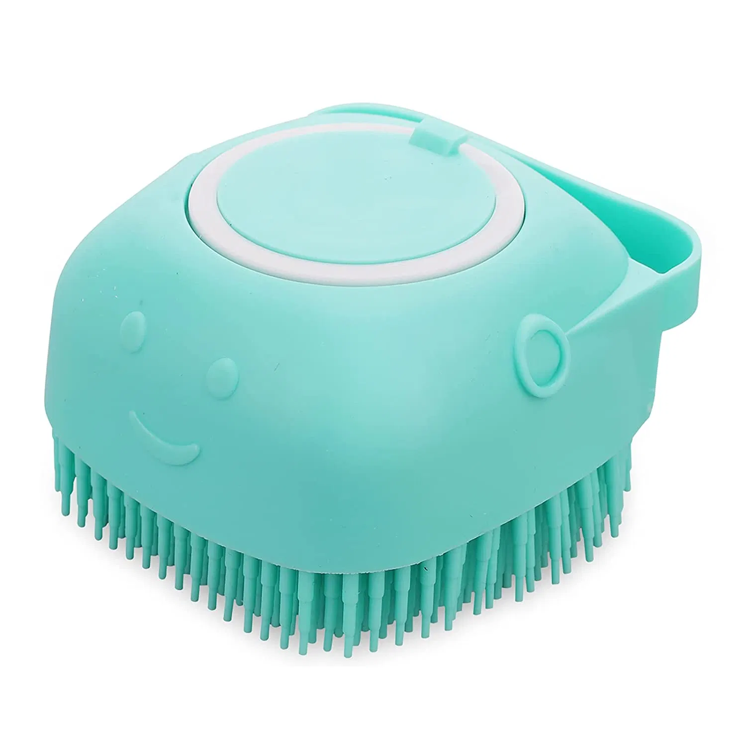 Custom Logo Kids Massage Hair Women Scalp Detangling Brush Silicone Shampoo Brush Pet Bath Brush