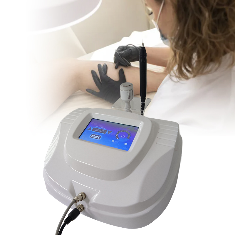 2 in 1 Hot Cold Hammer Insulated Needle Epilation Device Electrolysis Facial Hair Removal Machine for Home