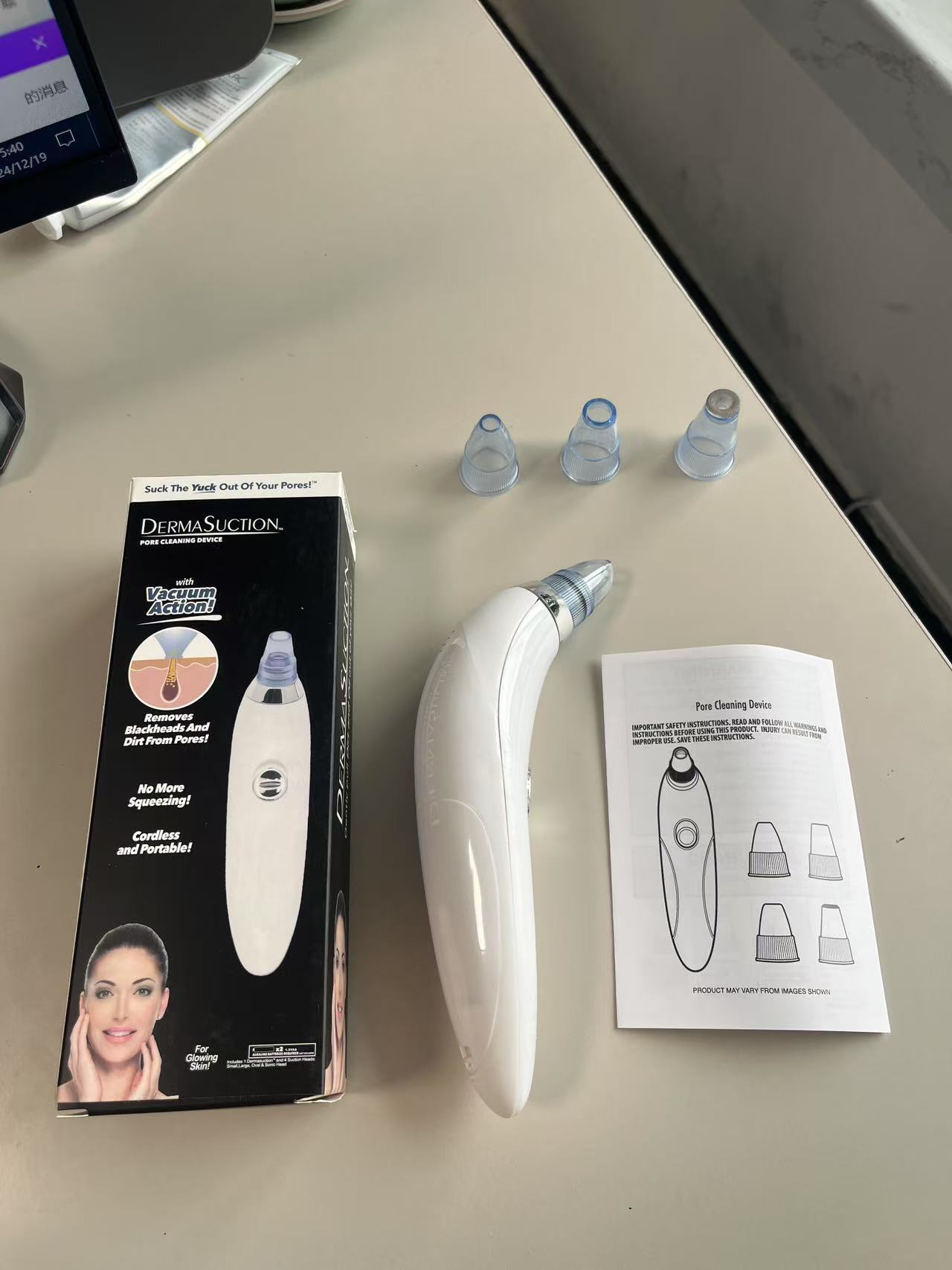 Electric Black Head Instrument Acne Removal Machine Tool Pore Cleaner Vacuum Blackhead Remover