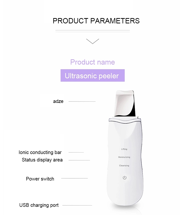 Skin Scrubber Face Spatula,Pores Cleanser Exfoliator Blackhead Remover Comedones Extractor for Facial Deep Cleansing