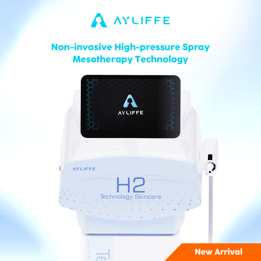 Professional Face Care Machine Acne Removal Non-invasive High-pressure Spray Mesotherapy Skin Rejuvenation Beauty Device