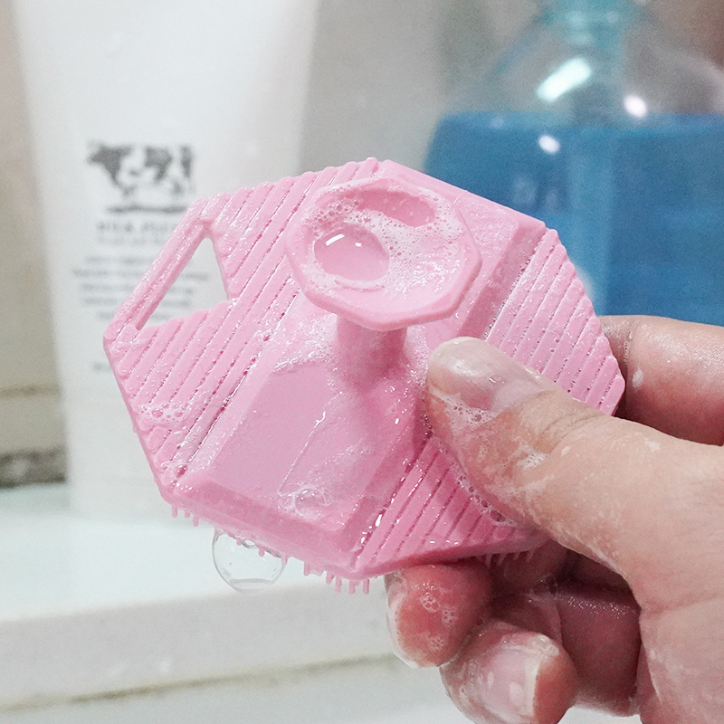 Silicone face scrubber production details 4