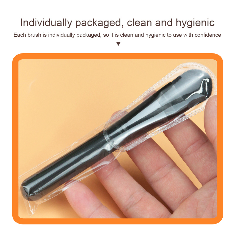 Face Mask Brush Flat Soft Hair Facial Cleansing Skin Care Blender Foundation Applicator Concealer Brush Beauty Makeup Tool