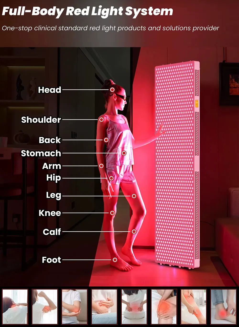 LED Red Light Therapy Parameters