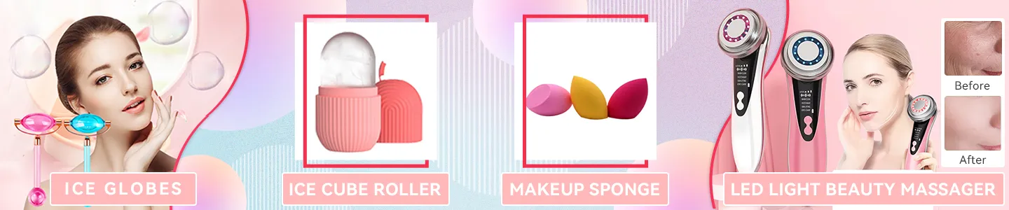 Wholesale Different Facial Roller Face Massage Tools Private Label Facial Ice Globes