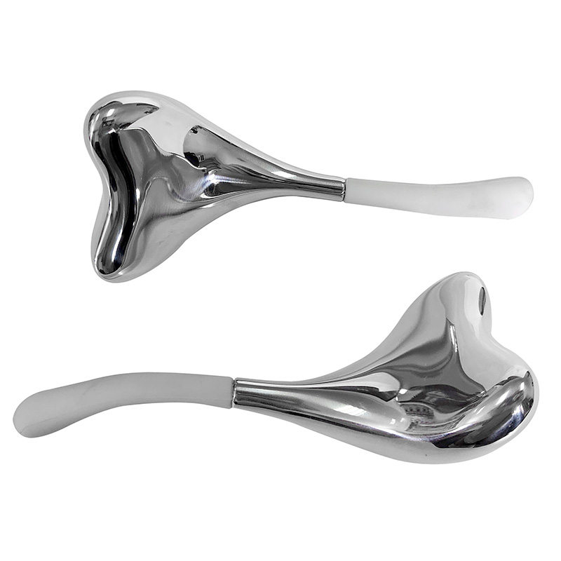 Face Beauty Tools Cryo Spoon &amp; Gua Sha 2in1 Heart Shape Mermaid Cryo Stick with Gel Inside Waterproof Eco-Friendly