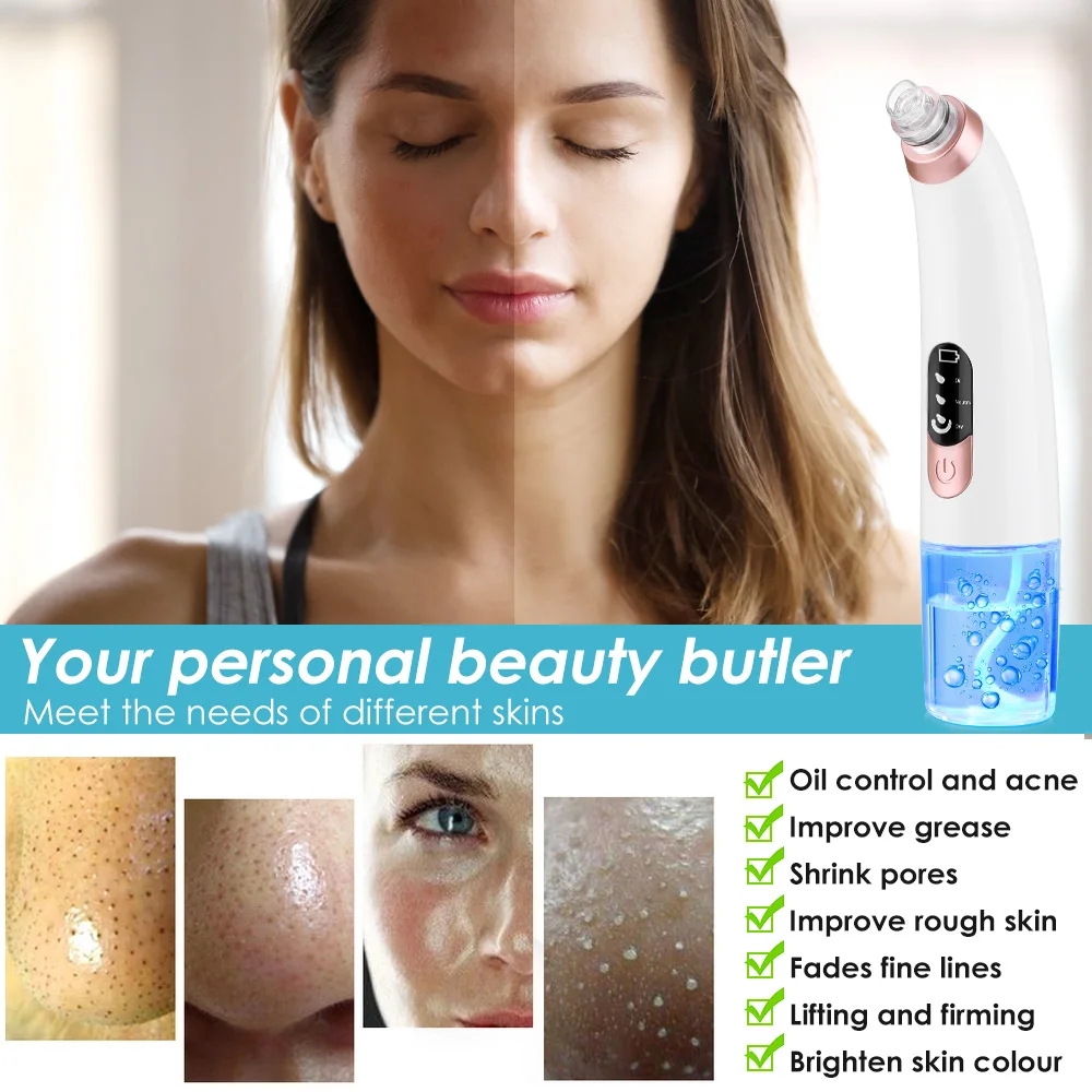 Removal Machine 2024 New Arrival Pore Vacuum Electric Cleaner Smaller Bubble With Blackhead Remover Skin Care Tools