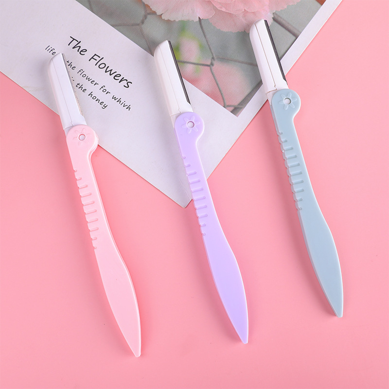 Multipurpose Exfoliating Dermaplaning Tool Beauty Care Facial Hair Shavers Eyebrow Knife Personal Eyebrow Trimmer Eyebrow Razor