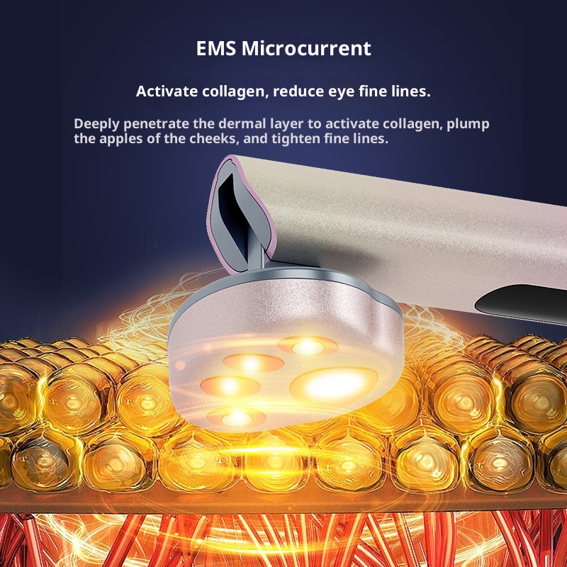 Facial Massager Skin Tightening Device Red Light Therapy for Face and Neck Microcurrent Facial Device