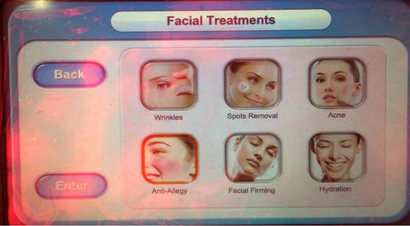 User-friendly treatment selection interface