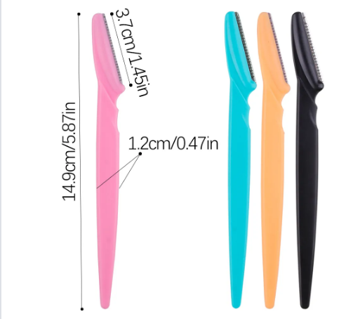 Pcs Eyebrow Razor Multipurpose Exfoliating Dermaplaning Tool Razors for Women Face