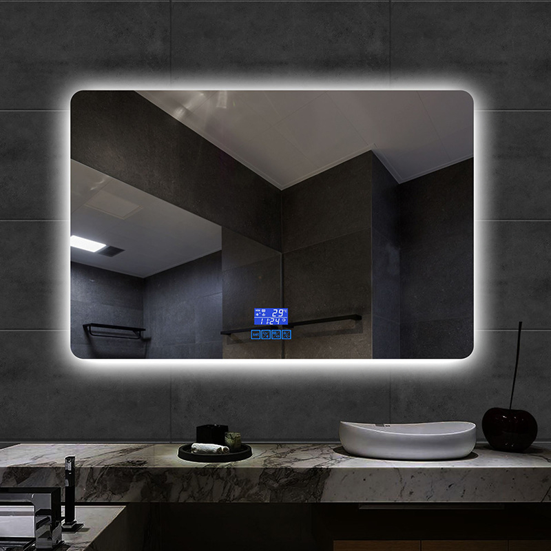 Modern Touch-Sensitive LED Mirror for Flawless Makeup Application