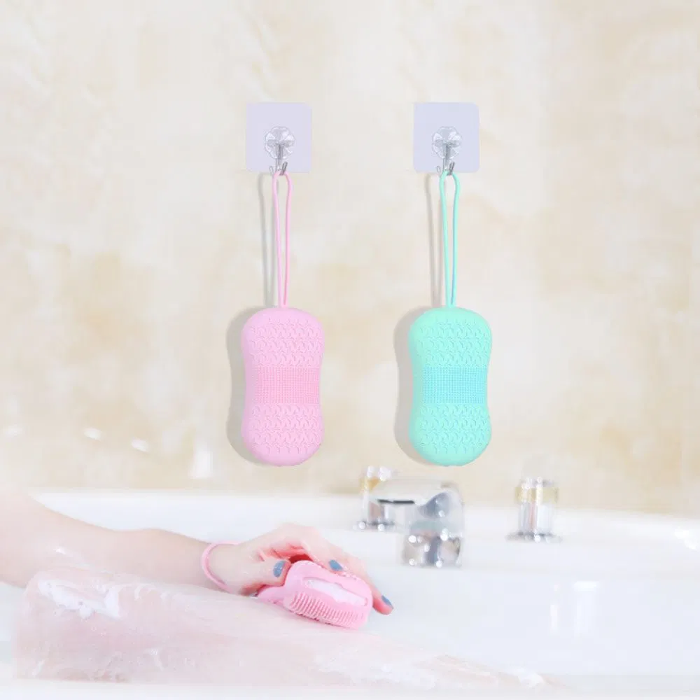 Bubble Bath Brush Double Sided Massage Scalp Back Scrubbing Ez27854