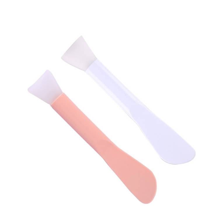 New Facial Beauty Tools DIY Facial Mask Application Cosmetic Makeup Brush Face Silicone Double Head Mask Brush
