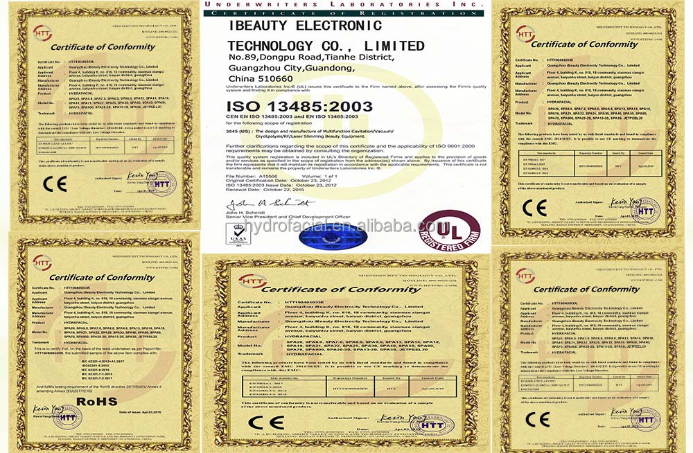 Certification / Complete Set