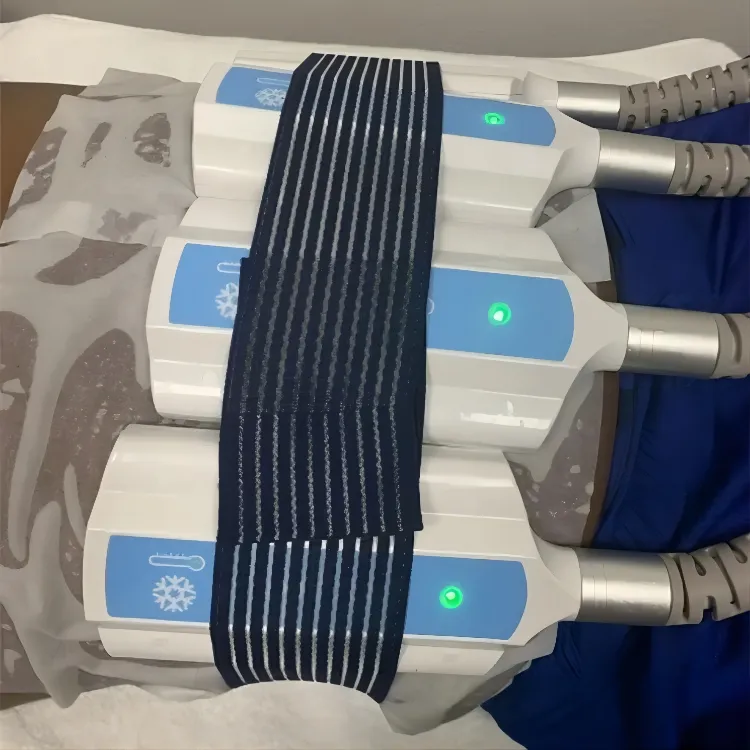 Latest EMS Cryo Thermal Shock Therapy Treatment Skin Tightening Device