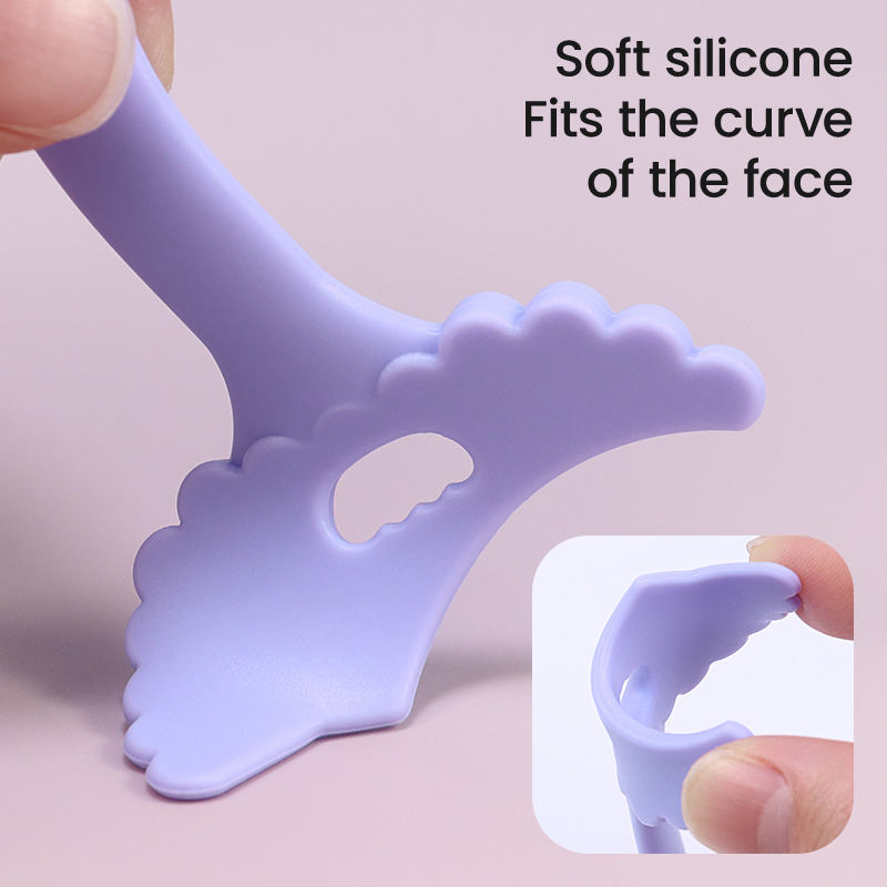 Custom Mini Silicone Eye Makeup Applicators Mascara Application Shields Eyeliner Aid Tools with Big&Small Curves Fit for Different Part of The Eyes