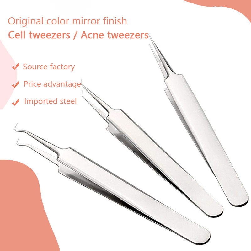 VH High Quality Stainless Steel Durable Beauty Tools Remove Blackhead Tool Blackhead Clip Acne Needle Facial Cleaning Tool