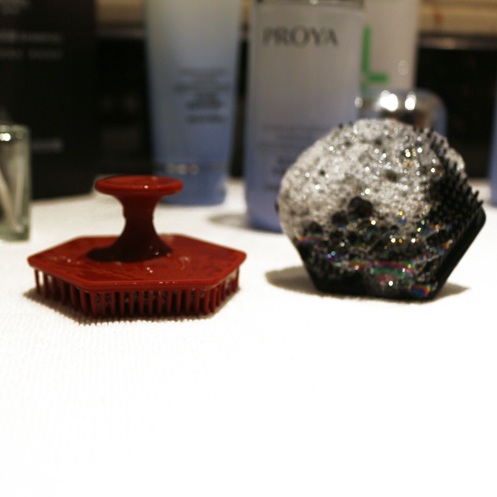 Silicone facial brush 8