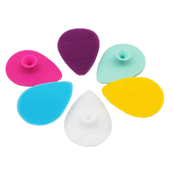 New Arrival Exfoliating Face Cleansing Brush Silicone High Quality Face Cleaning Brush Tool Silicone Facial Cleansing Brush