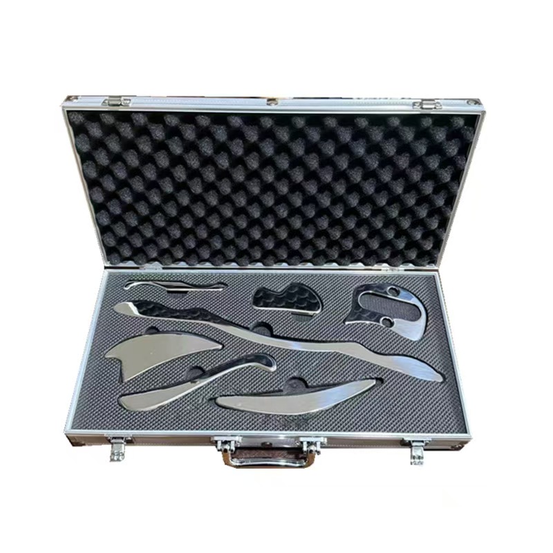 Stainless Steel Gua Sha Iastm Muscle Scraping Tools Soft Tissue Massage Tool Stainless Steel Body Facial Guasha Massage Tool