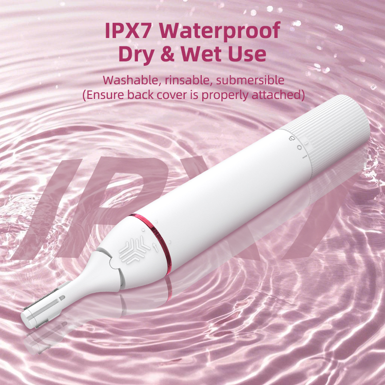 Beauty Supplier for Women Home Use Nose Eyebrow Trimmer Razor Body Bikini Facial Electrical Hair Remover Device