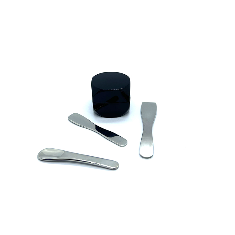 Luxury Mini Silver Stainless Steel Facial Spoon &amp; Cream Spatula for Blackhead Removal Scoop &amp; Massage Cosmetic Tool