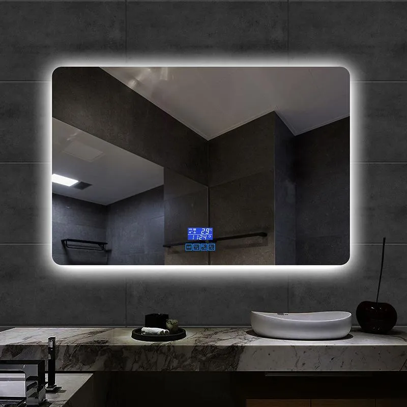 Modern Touch-Sensitive LED Mirror for Flawless Makeup Application