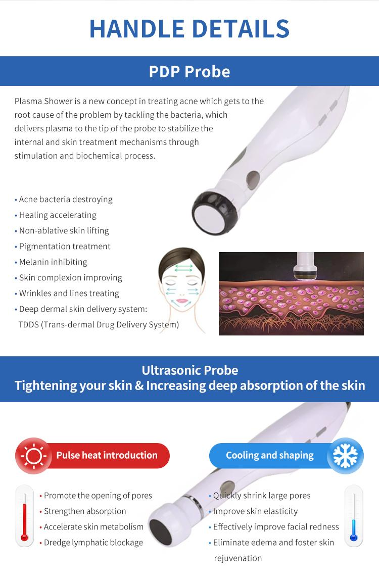 New 3 In1 Facial Beauty Machine Plasma Lift Plasma Pen Eye Care Instrument Cold Plasma Skin Device