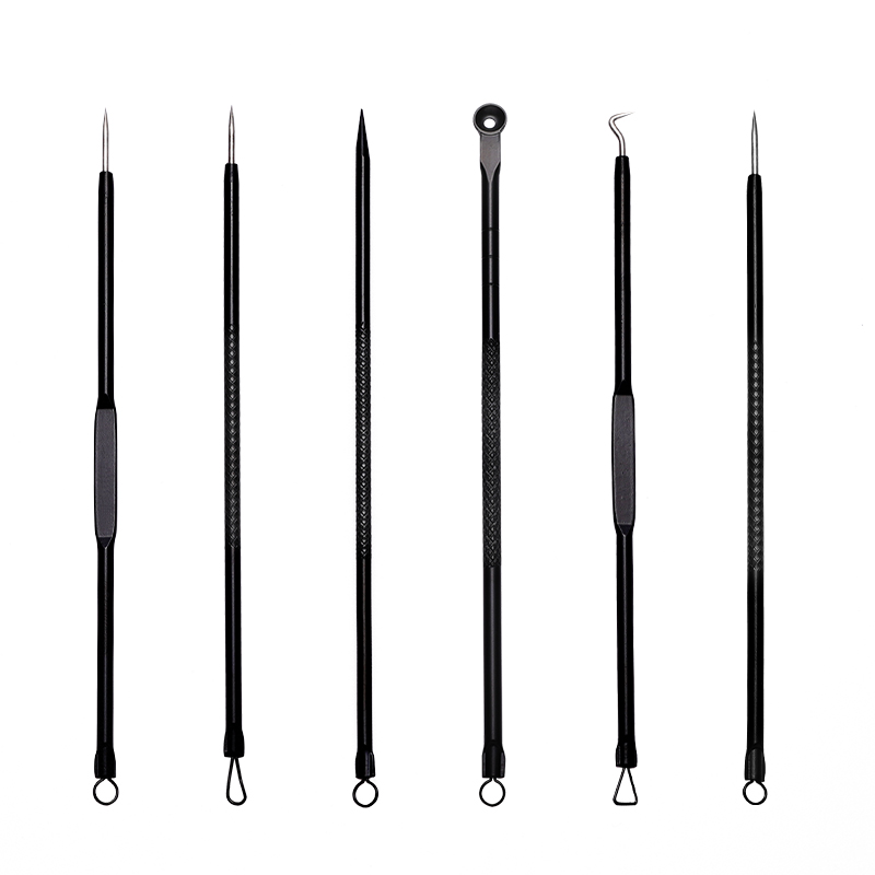Professional Stainless Steel Pimple Blackhead Remover Extractor Tool Kit for Face-Safe Treatment of Acne Blemishes &amp; Comedones