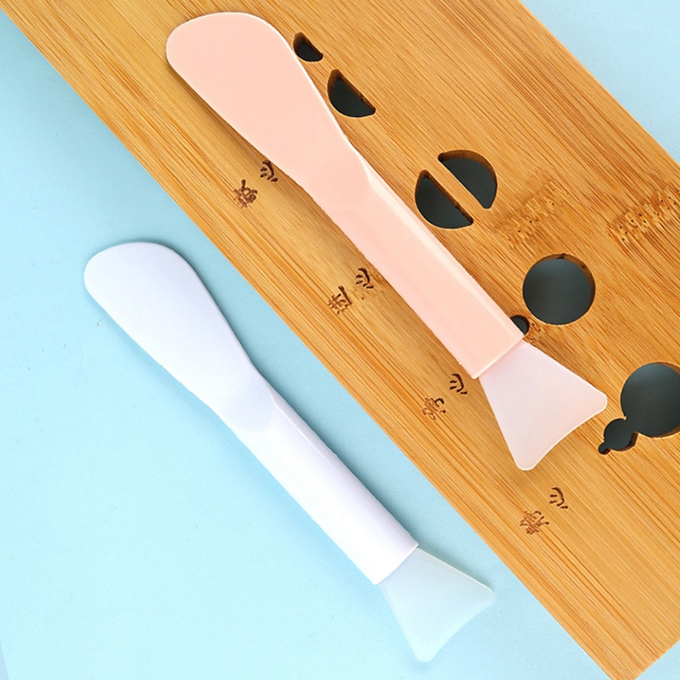 New Facial Beauty Tools DIY Facial Mask Application Cosmetic Makeup Brush Face Silicone Double Head Mask Brush