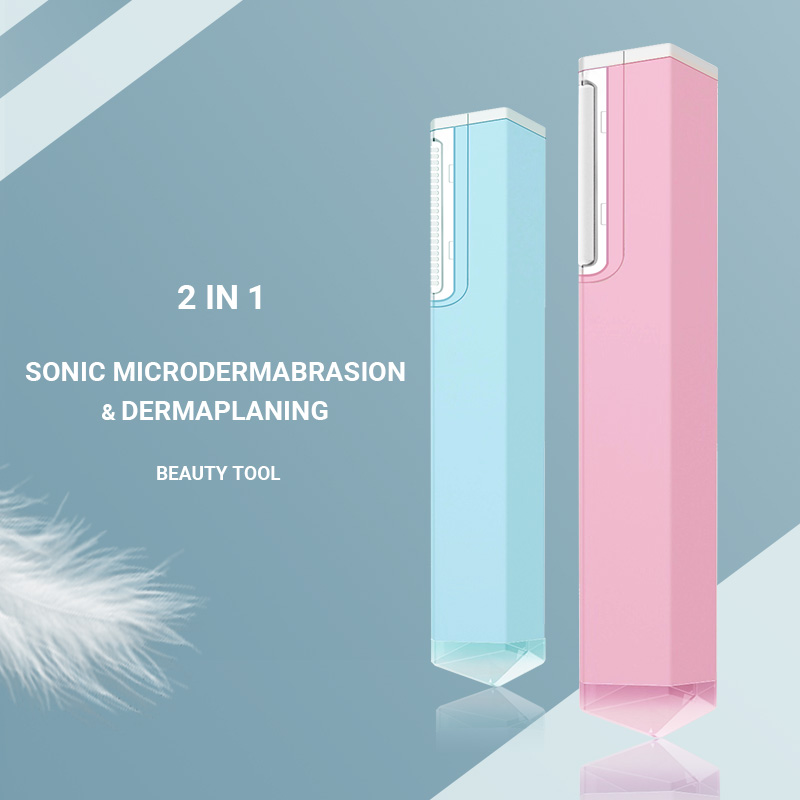 Wireless Charging Dermaplaning &amp; Microdermabrasion for Smooth Skin Facial Hair Remover &amp; Exfoliator with Wireless Charge