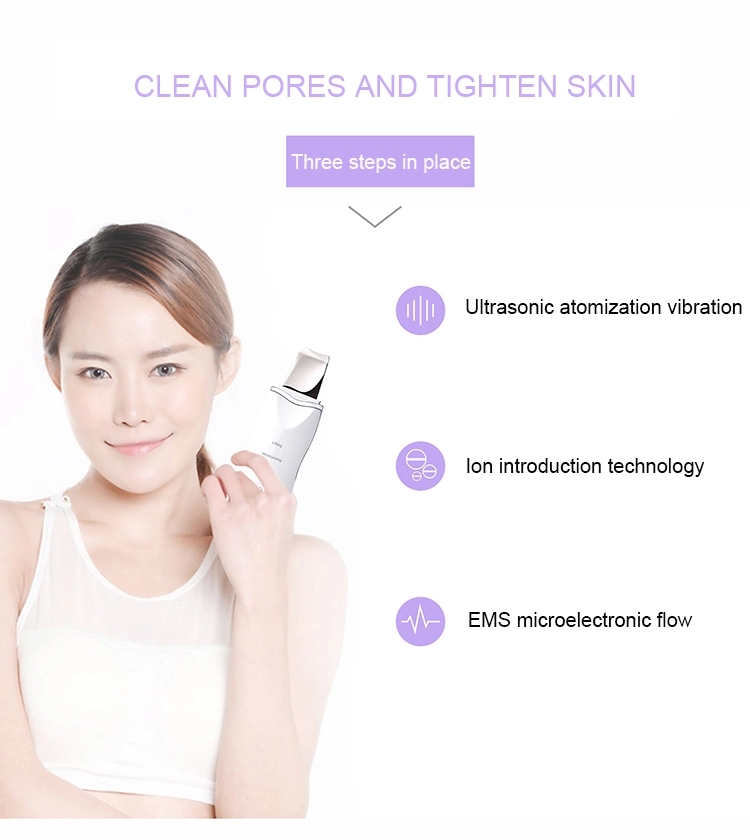 Skin Scrubber Face Spatula,Pores Cleanser Exfoliator Blackhead Remover Comedones Extractor for Facial Deep Cleansing