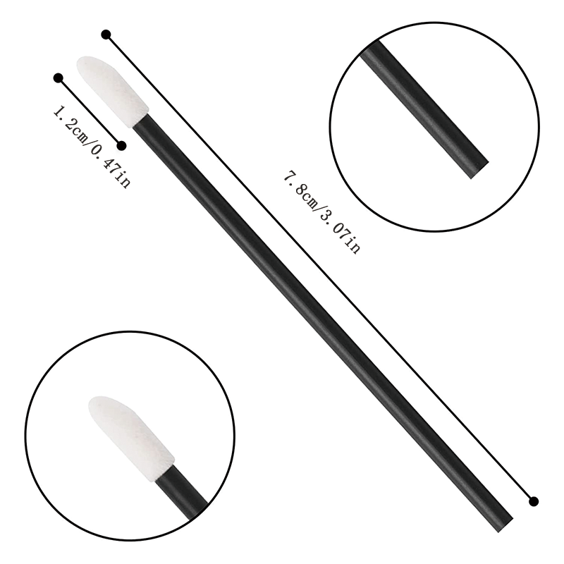 Manufacturer SupplierFeather Eyelash Cleansing Brush Cleaning Lipstick Applicators